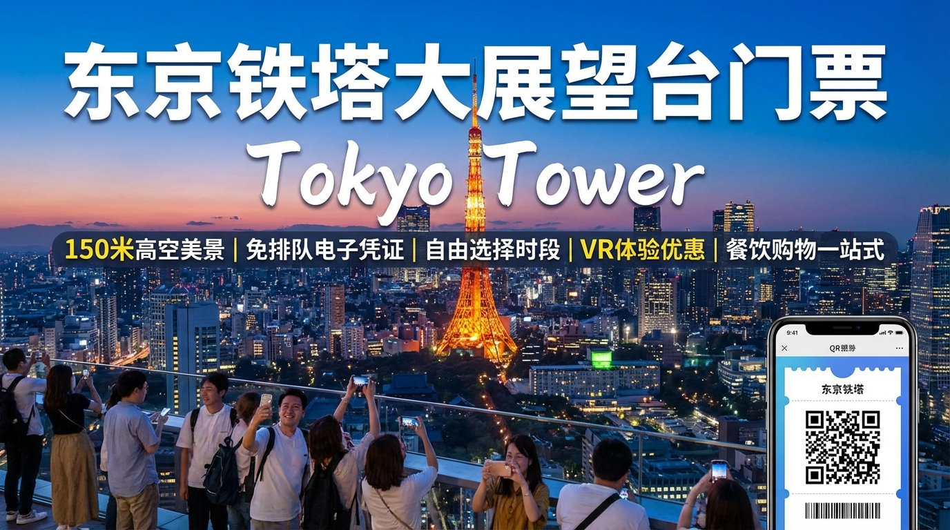 东京铁塔大展望台门票 Tokyo Tower